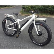 Motorlife / OEM 2017 neue 26-Zoll-Federung Fett Reifen Elektro-Mountainbike 500W Bafang Moto und LG Batterie 48V / 14.5A ebike